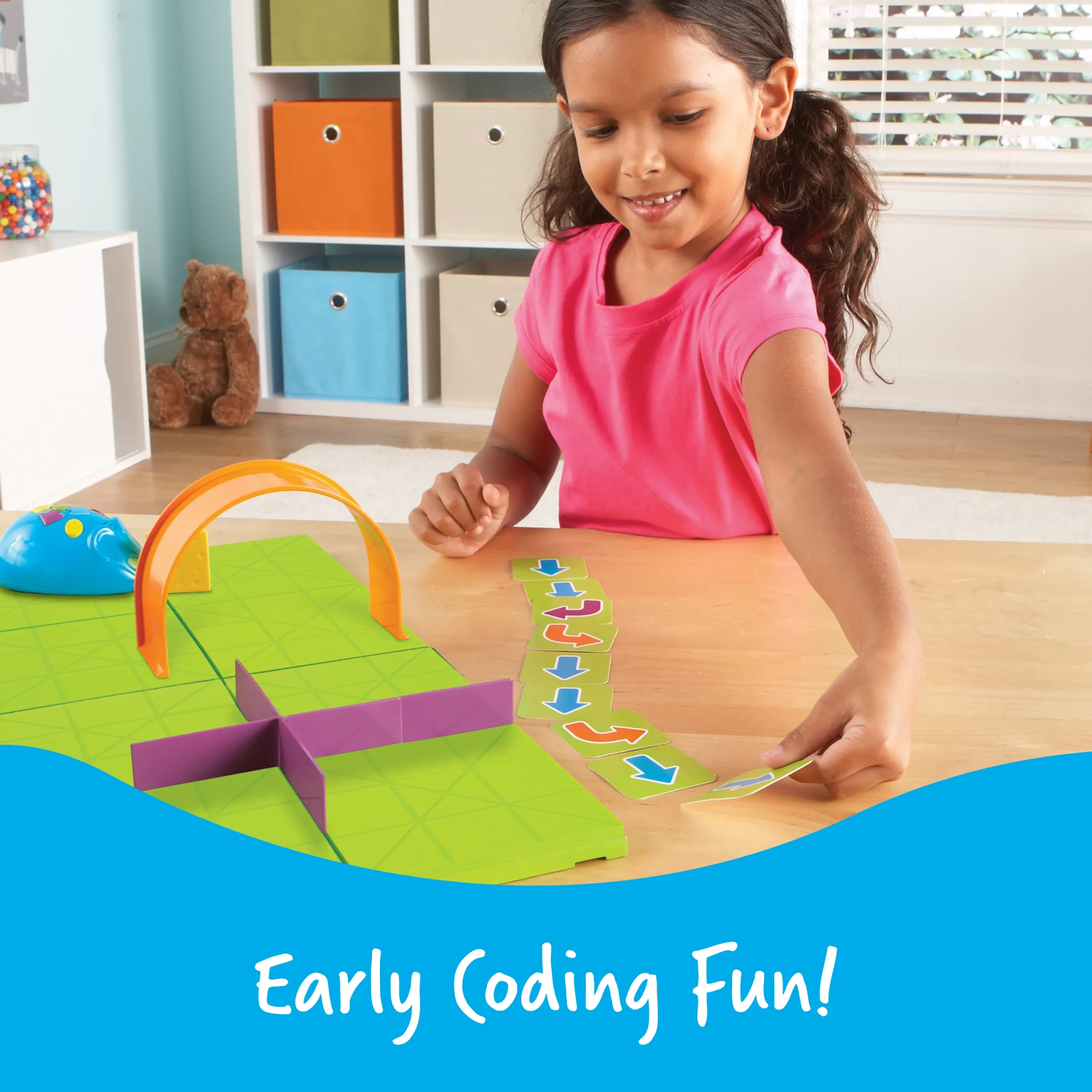 Learning Resources Puzzle Code & Go® Robot Mouse Activity Set - Image 4