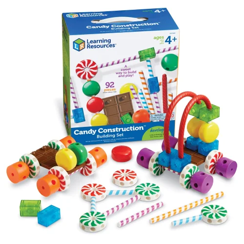 Learning Resources Puzzle Candy Construction™ Building Set