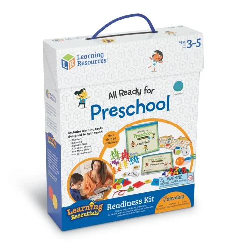 Alternative view of Learning Resources Puzzle All Ready for Preschool Readiness Kit