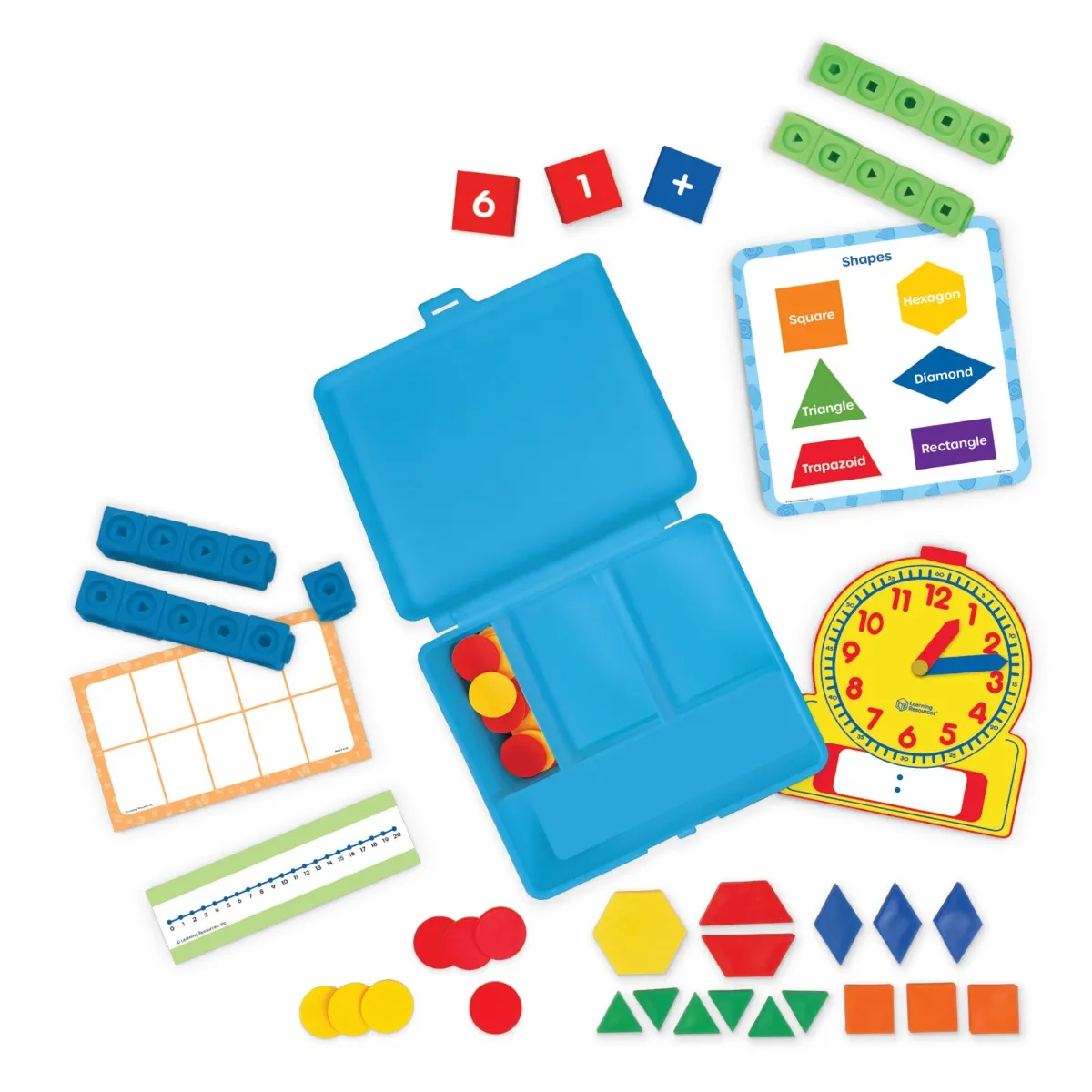 Learning Resources Puzzle Essential Math Toolbox - Image 9