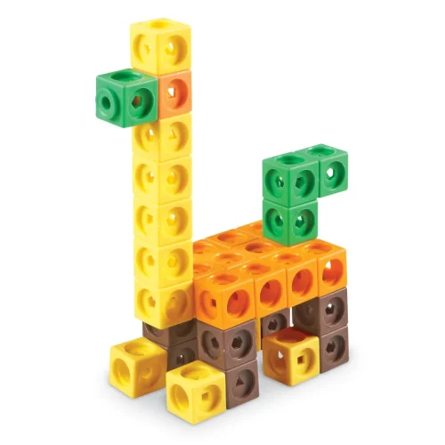 Alternative view of Learning Resources Puzzle MathLink® Cubes, Set of 1000