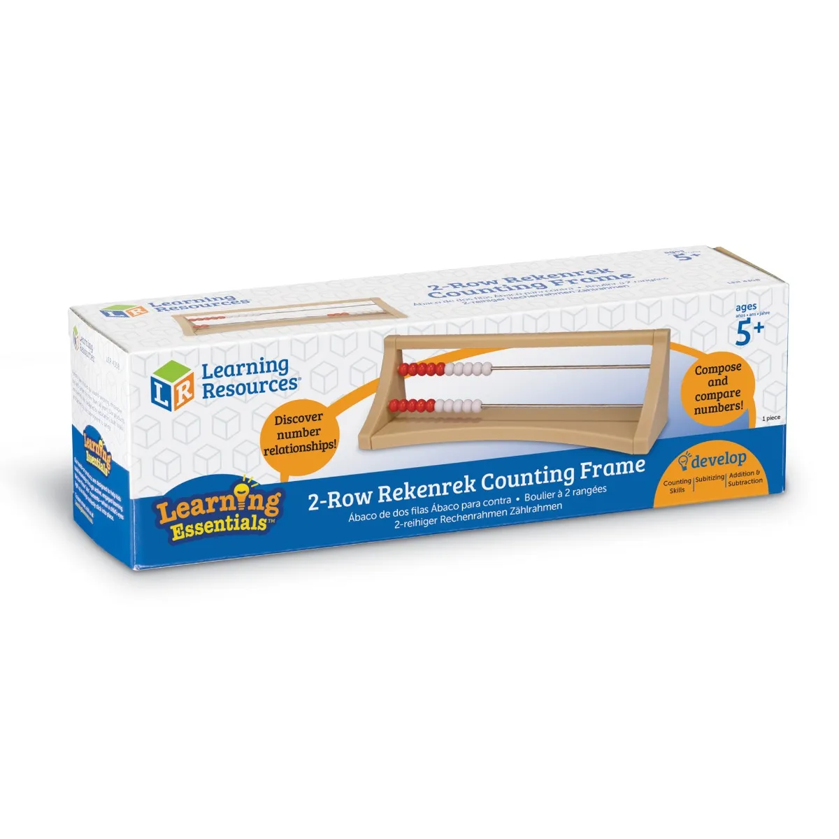 Learning Resources Puzzle 2-Row Rekenrek Counting Frame - Image 7