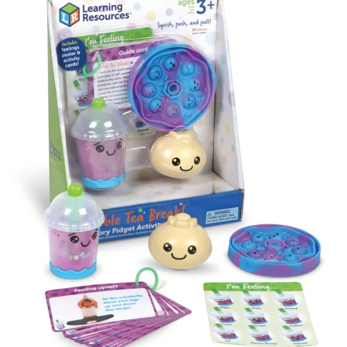 Bubble Tea Break! Sensory Fidget Activity Set