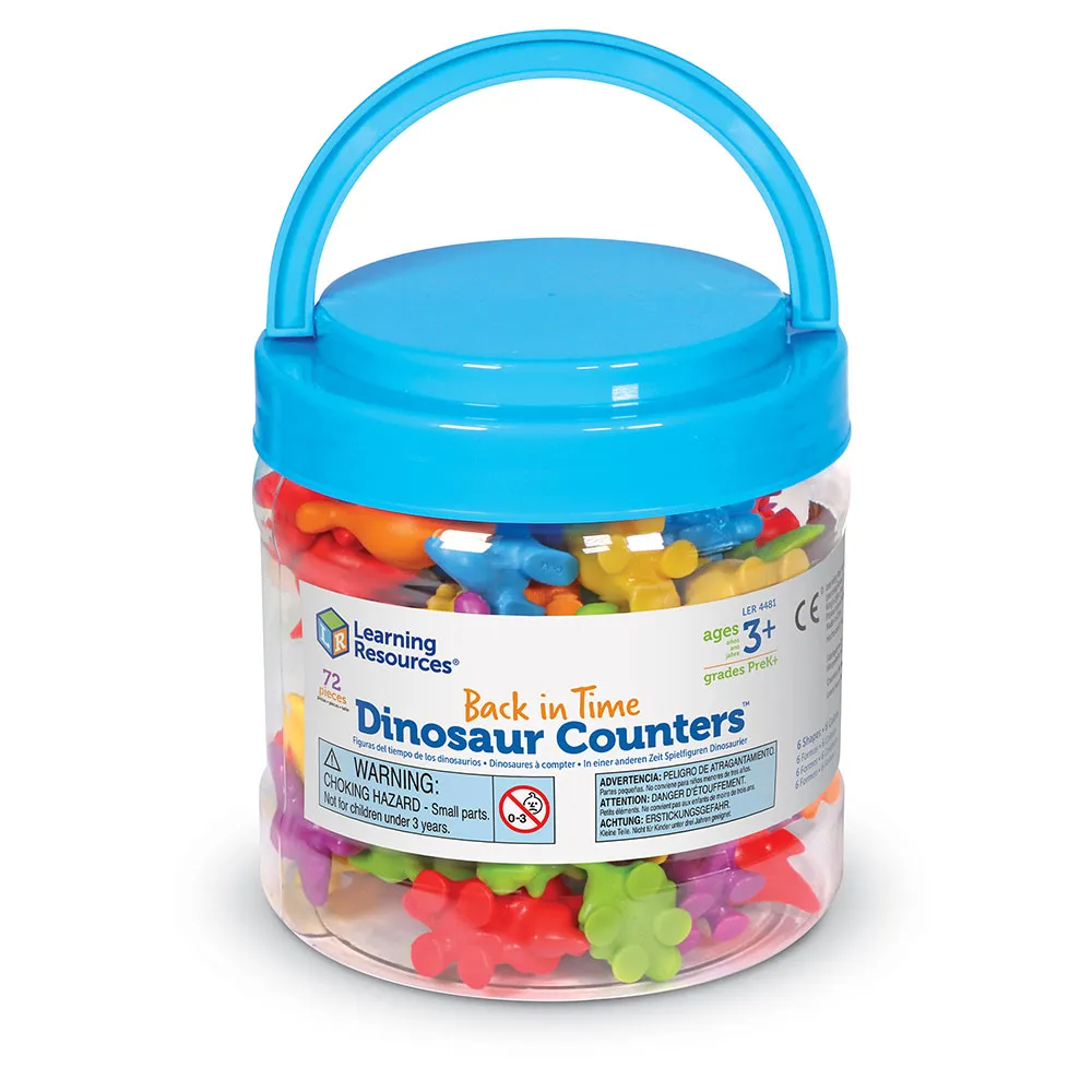 Learning Resources Puzzle Back in Time Dinosaur Counters™ - Image 12