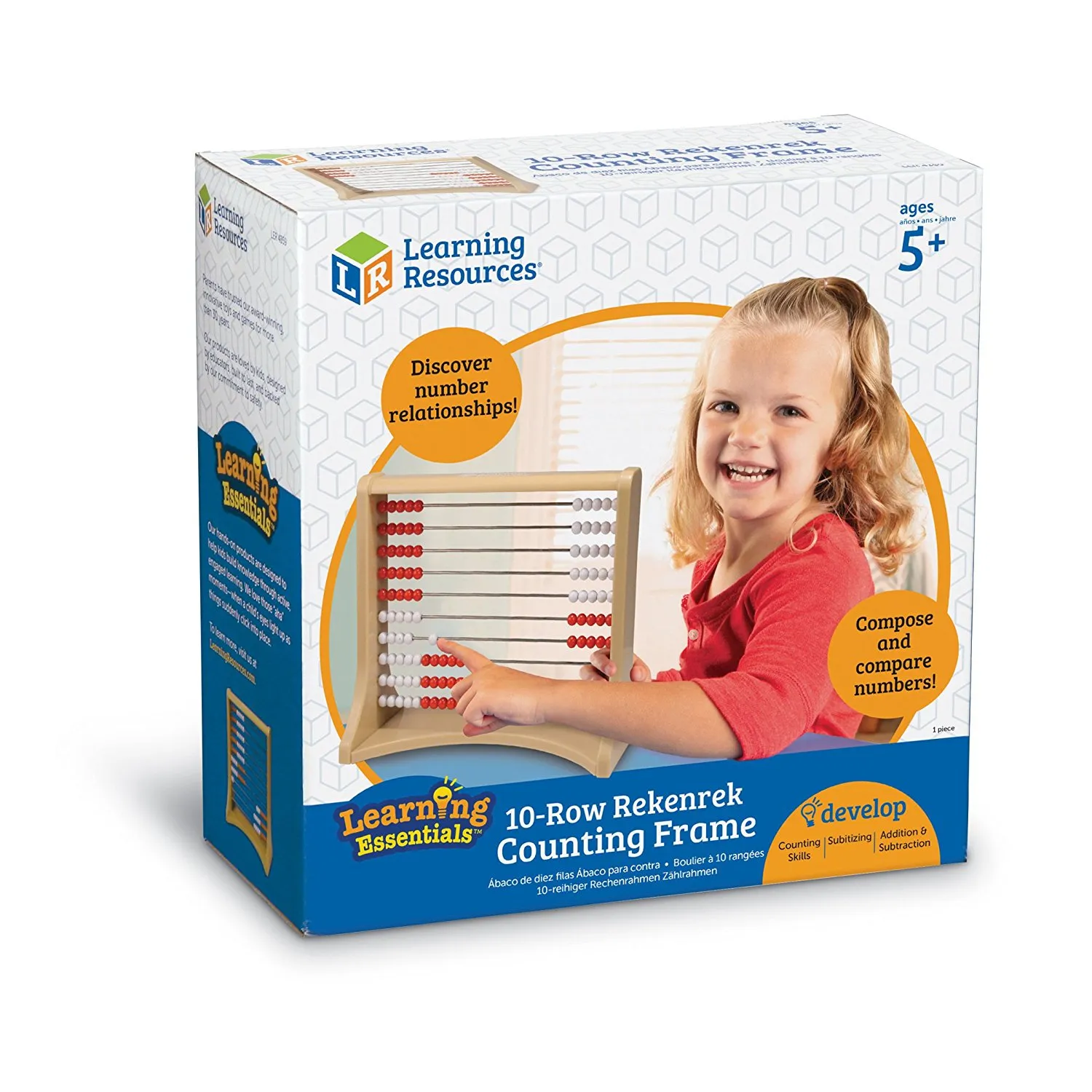 Learning Resources Puzzle 10-Row Rekenrek Counting Frame - Image 5