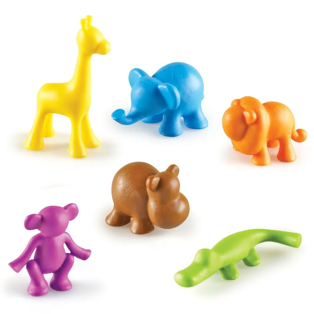 Learning Resources Puzzle Wild About Animals Jungle Counters™