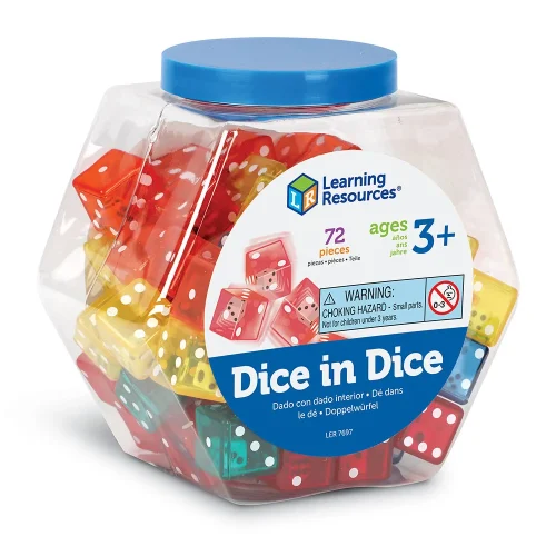 Alternative view of Learning Resources Puzzle Dice in Dice
