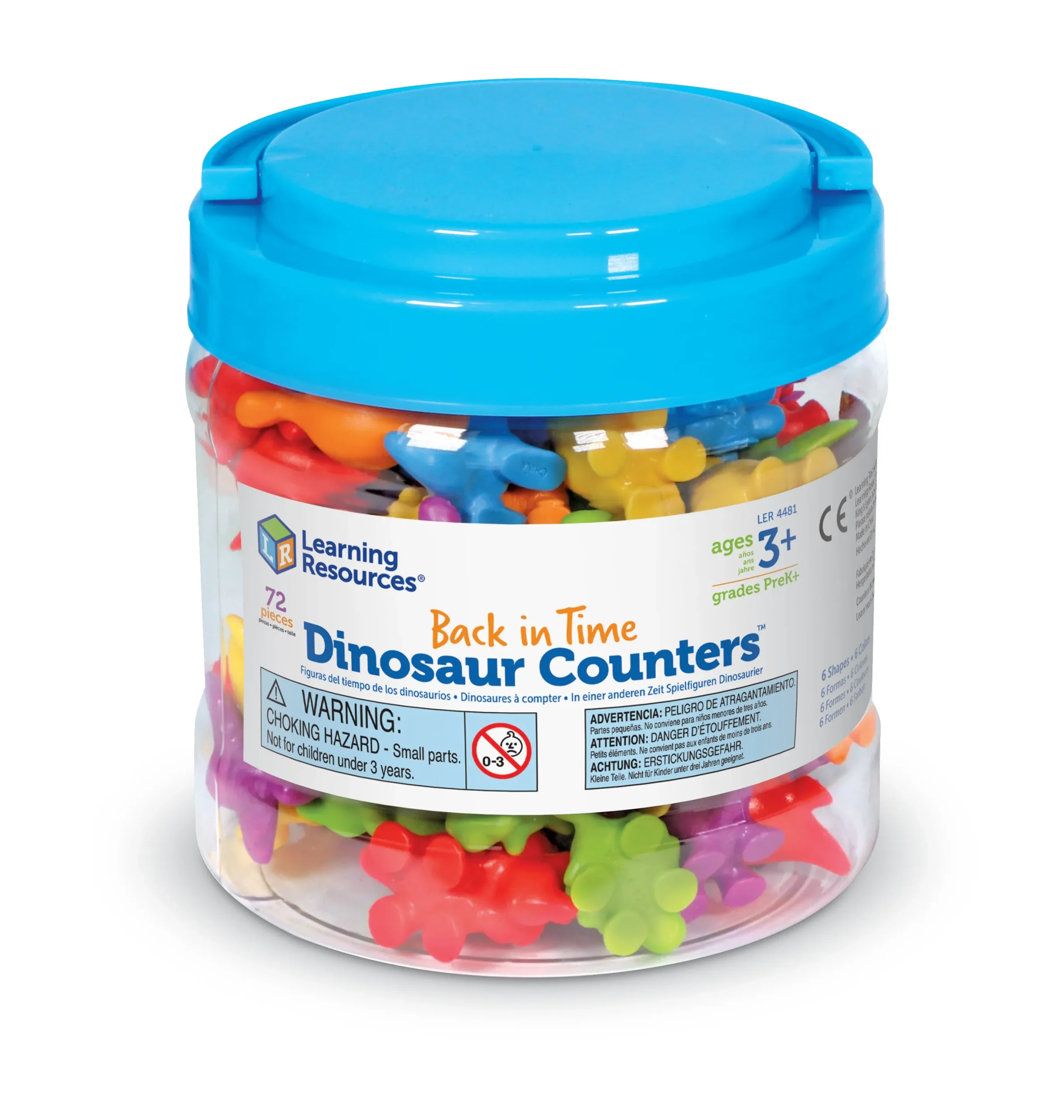 Learning Resources Puzzle Back in Time Dinosaur Counters™ - Image 4