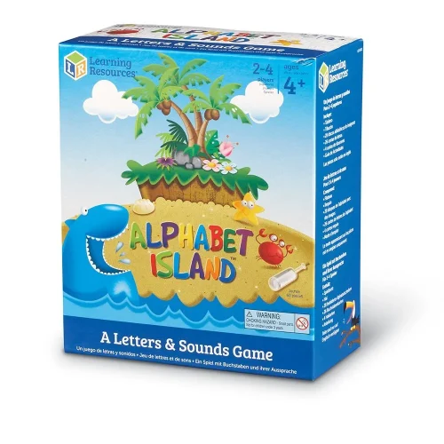 Alternative view of Learning Resources Puzzle Alphabet Island A Letters & Sounds Game