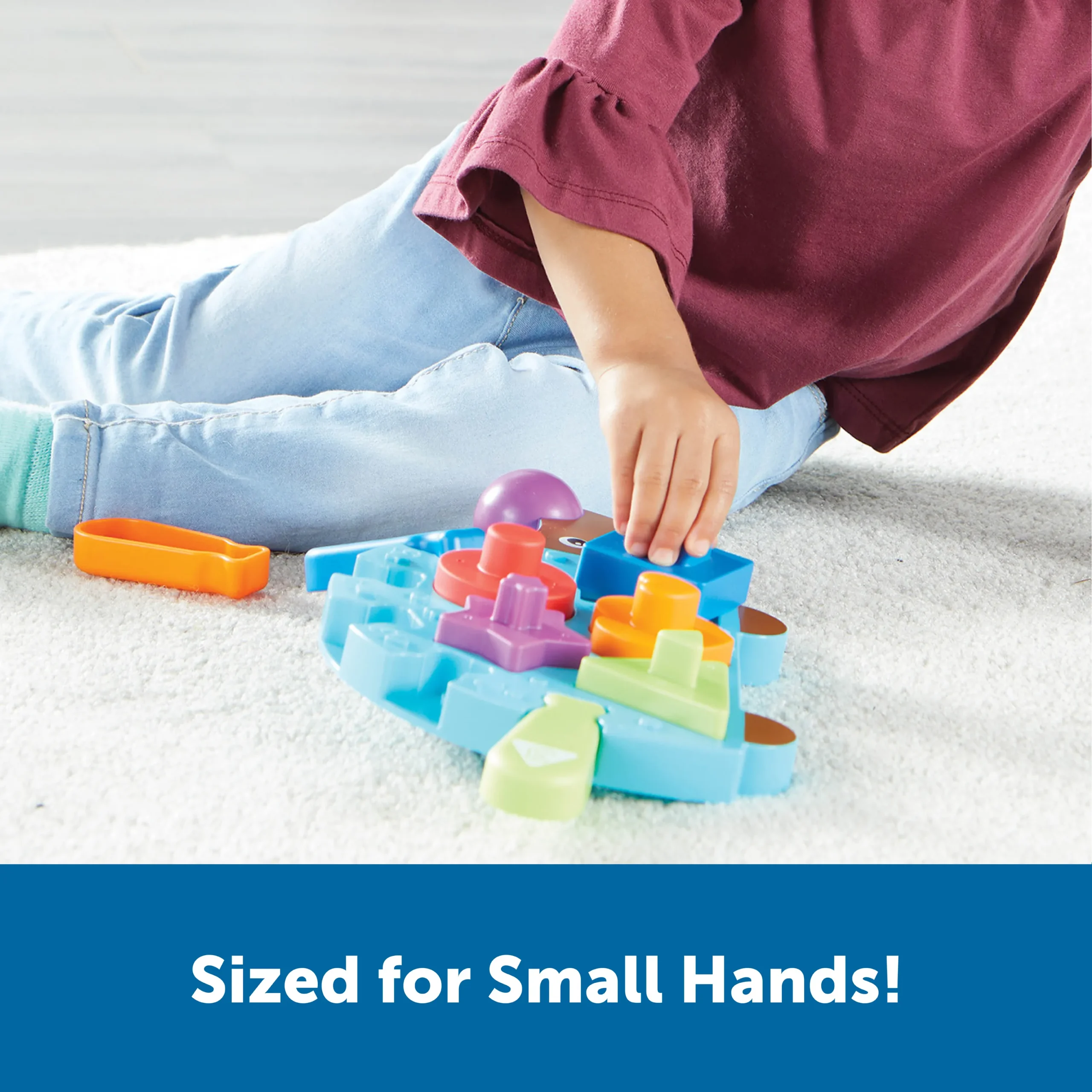 Learning Resources Puzzle Spike the Fine Motor Hedgehog® Puzzle Playmate - Image 4