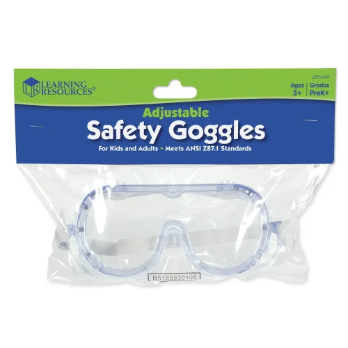 Alternative view of Clear Safety Goggles