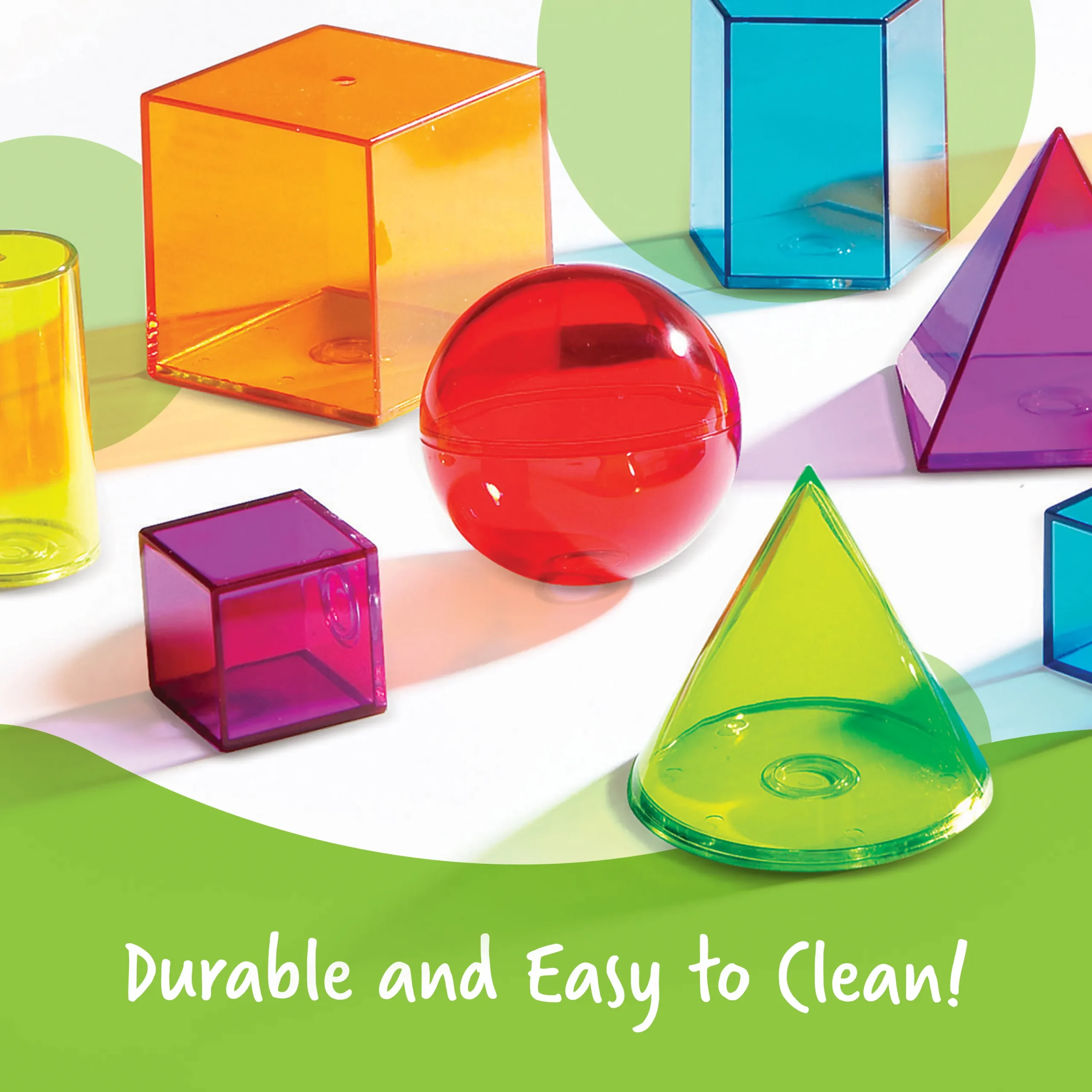 Learning Resources Puzzle View-Thru® Geometric Solids - Image 4
