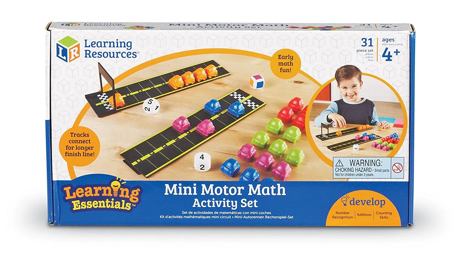 Learning Resources Puzzle Mini Motor Math Activity Set