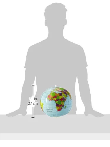 Learning Resources Puzzle Inflatable World Globe - Image 2