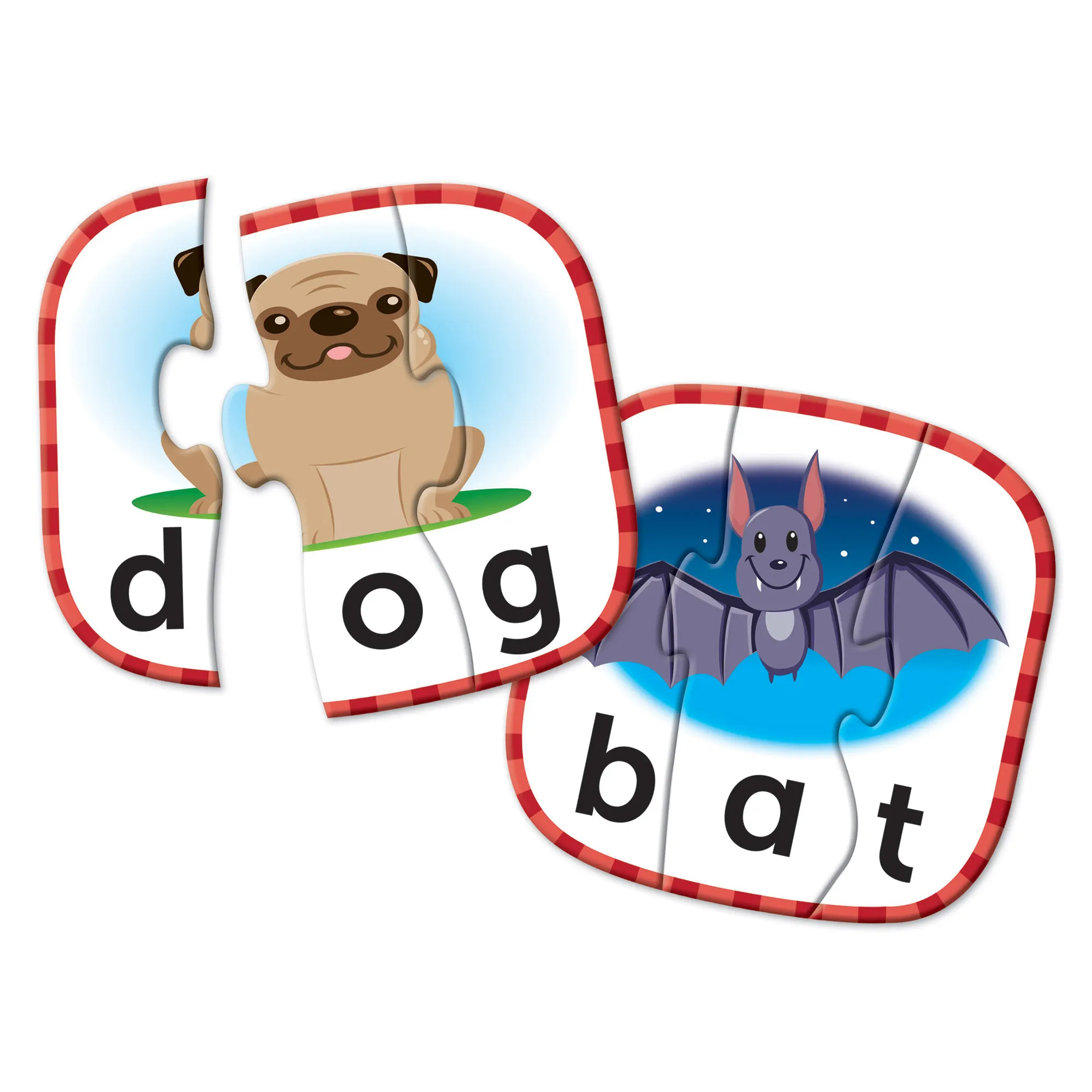 Learning Resources Puzzle 3-Letter Word Puzzle Cards - Image 5