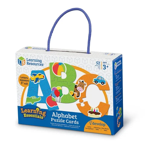 Alternative view of Learning Resources Puzzle Alphabet Puzzle Cards