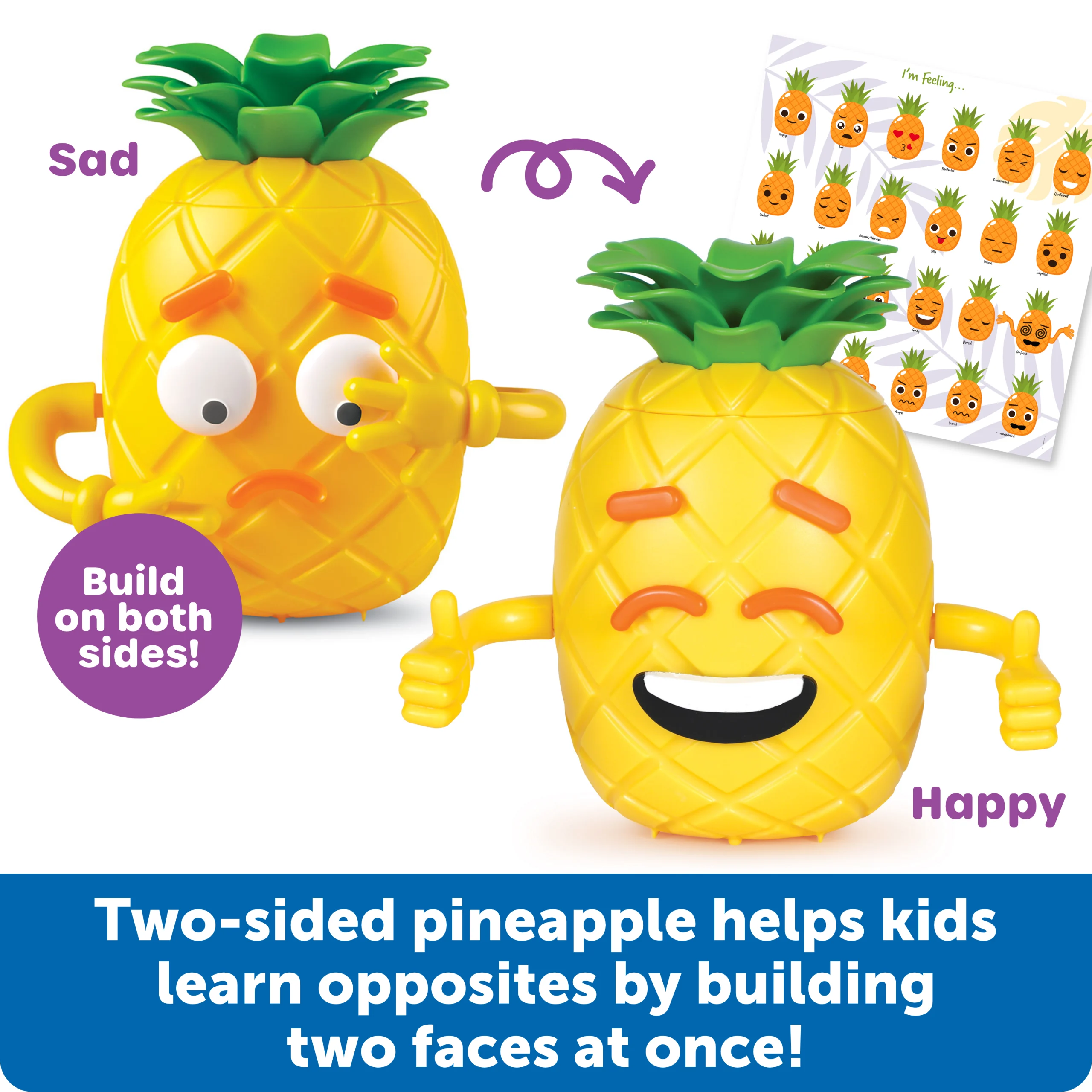 Learning Resources Puzzle Big Feelings Pineapple Deluxe Set - Image 5
