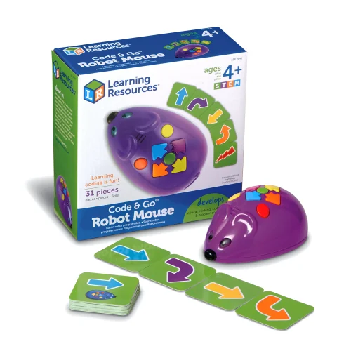 Learning Resources Puzzle Code & Go® Robot Mouse