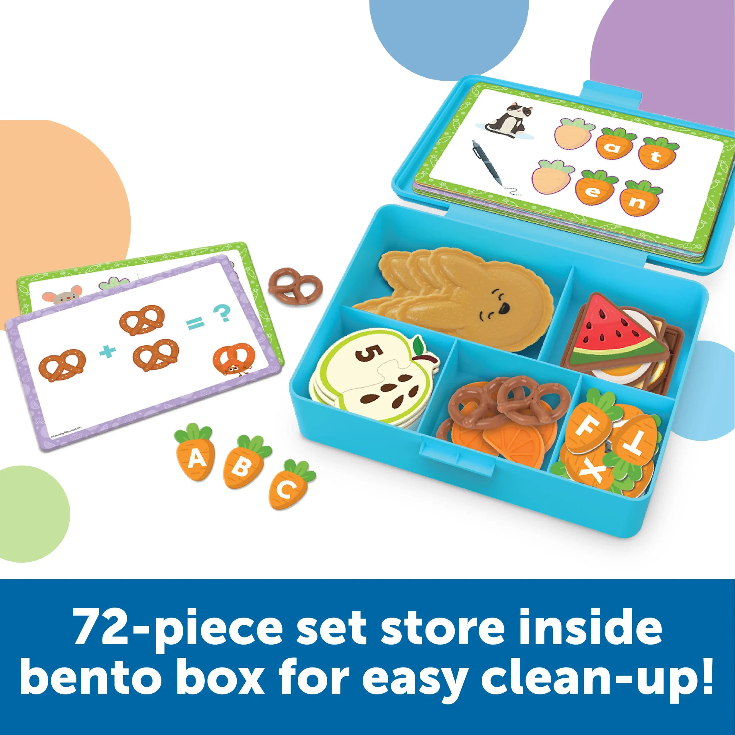Learning Resources Puzzle Let’s Go Bento! Learning Activity Set - Image 5