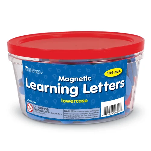 Alternative view of Learning Resources Puzzle Magnetic Learning Letters: Lowercase