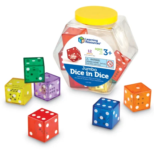 Learning Resources Puzzle Jumbo Dice in Dice