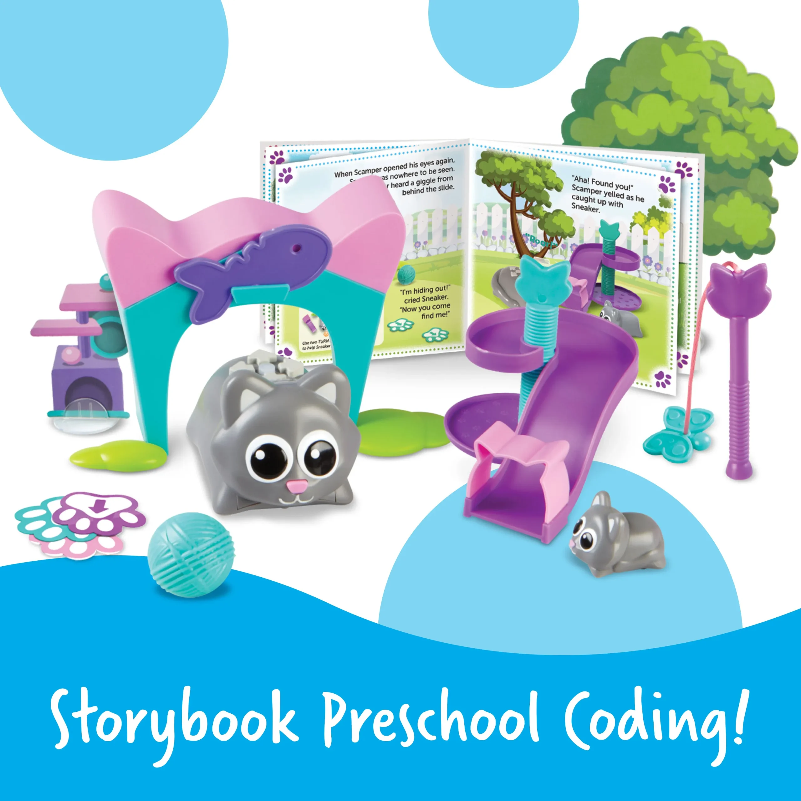 Learning Resources Puzzle Coding Critters® Scamper & Sneaker - Image 4