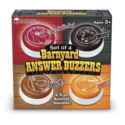 Learning Resources Puzzle Barnyard Answer Buzzers