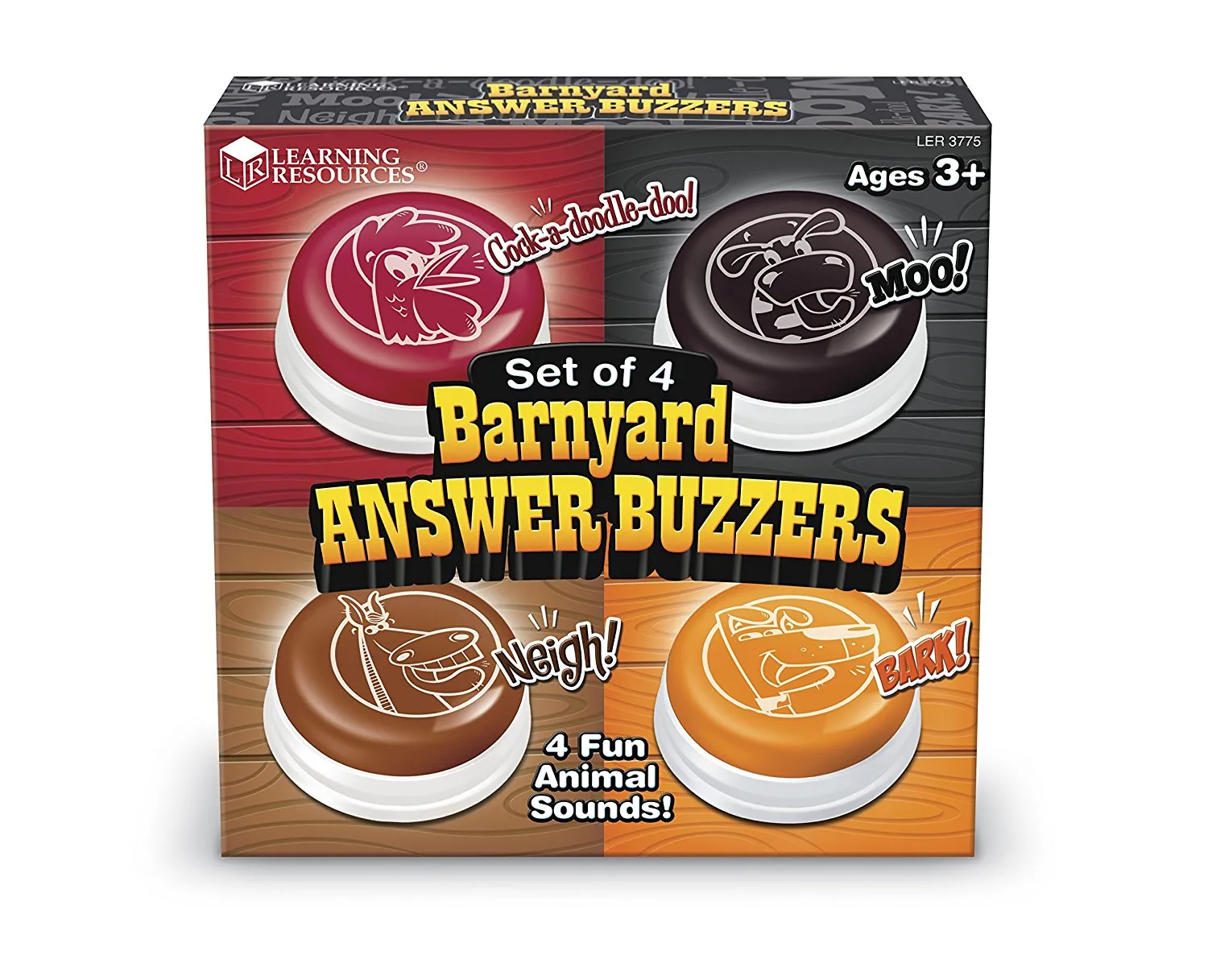 Learning Resources Puzzle Barnyard Answer Buzzers