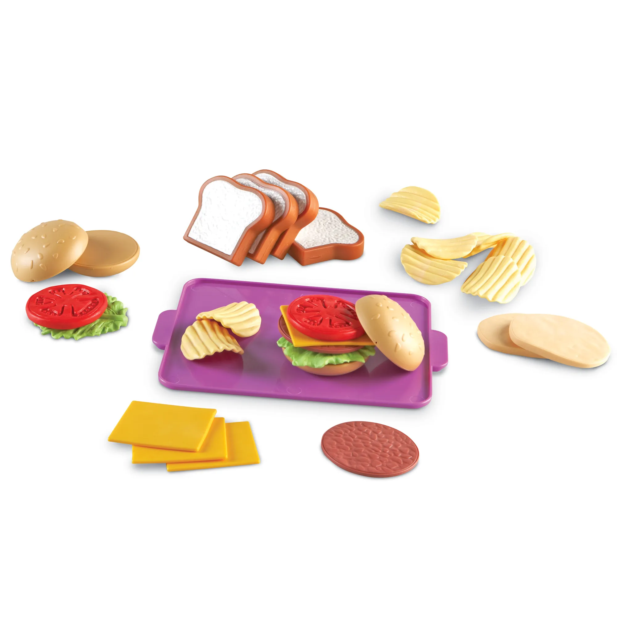 Learning Resources Puzzle New Sprouts® Super Sandwich Set - Image 3