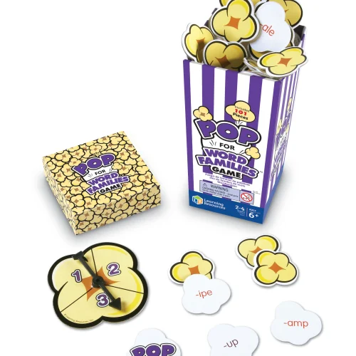 Learning Resources Puzzle POP for Word Families™ Game