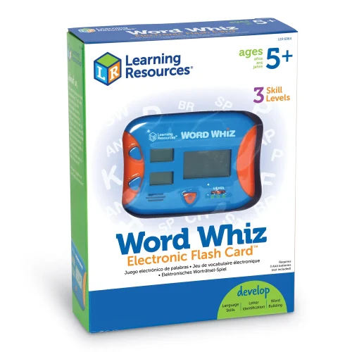 Alternative view of Learning Resources Puzzle Word Whiz Electronic Flash Card