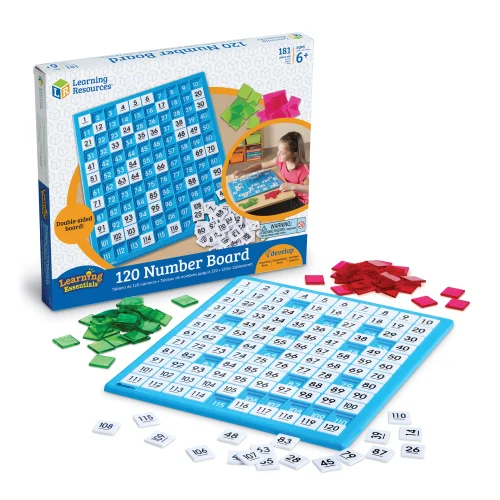 Learning Resources Puzzle 120 Number Board