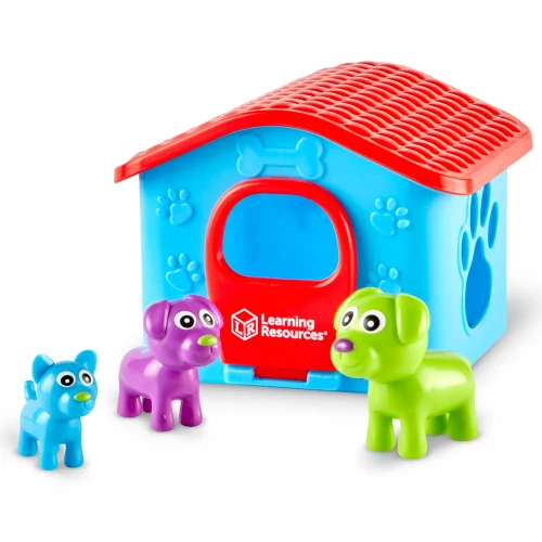 Alternative view of Learning Resources Puzzle Sort-'Em-Up Pups™ Activity Set