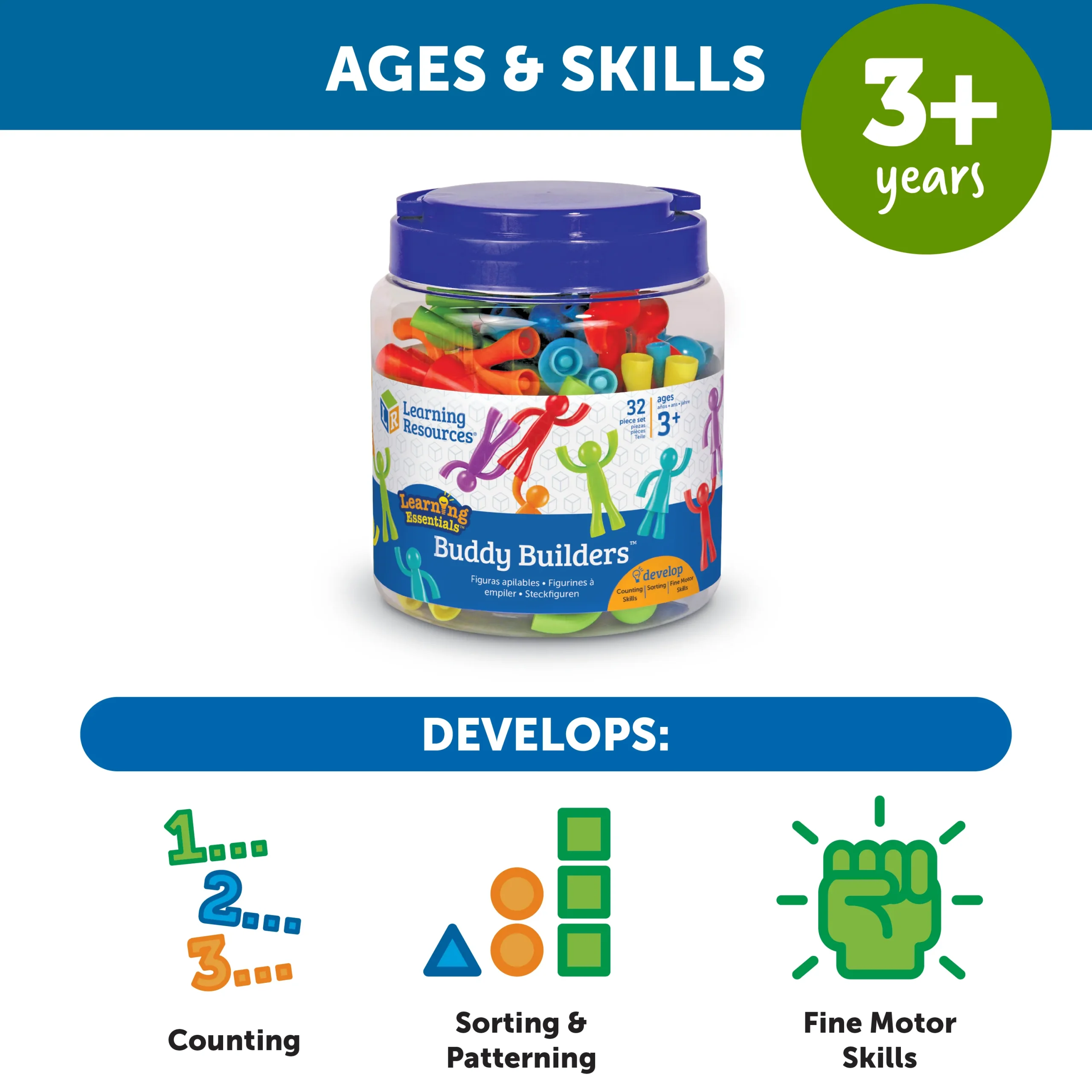 Learning Resources Puzzle All About Me Buddy Builders - Image 6