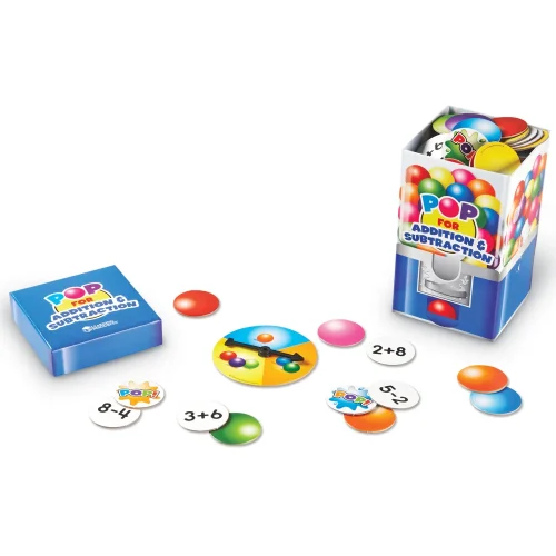 Alternative view of Learning Resources Puzzle POP for Addition and Subtraction™ Game