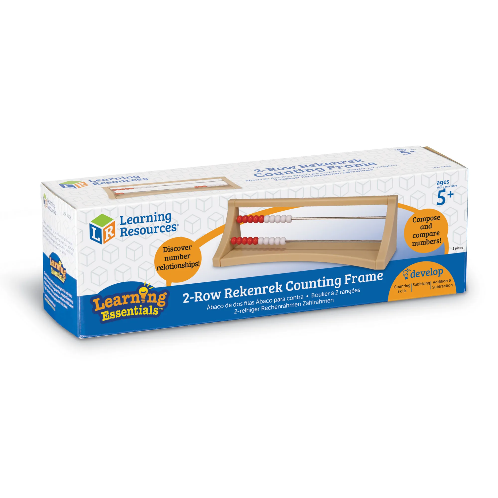 Learning Resources Puzzle 2-Row Rekenrek Counting Frame - Image 5