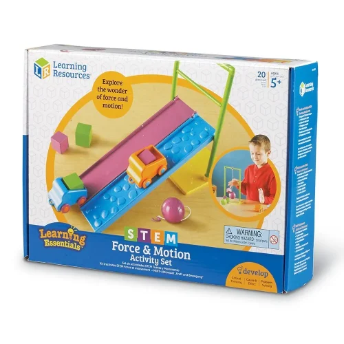 Alternative view of Learning Resources Puzzle STEM Force and Motion Activity Set