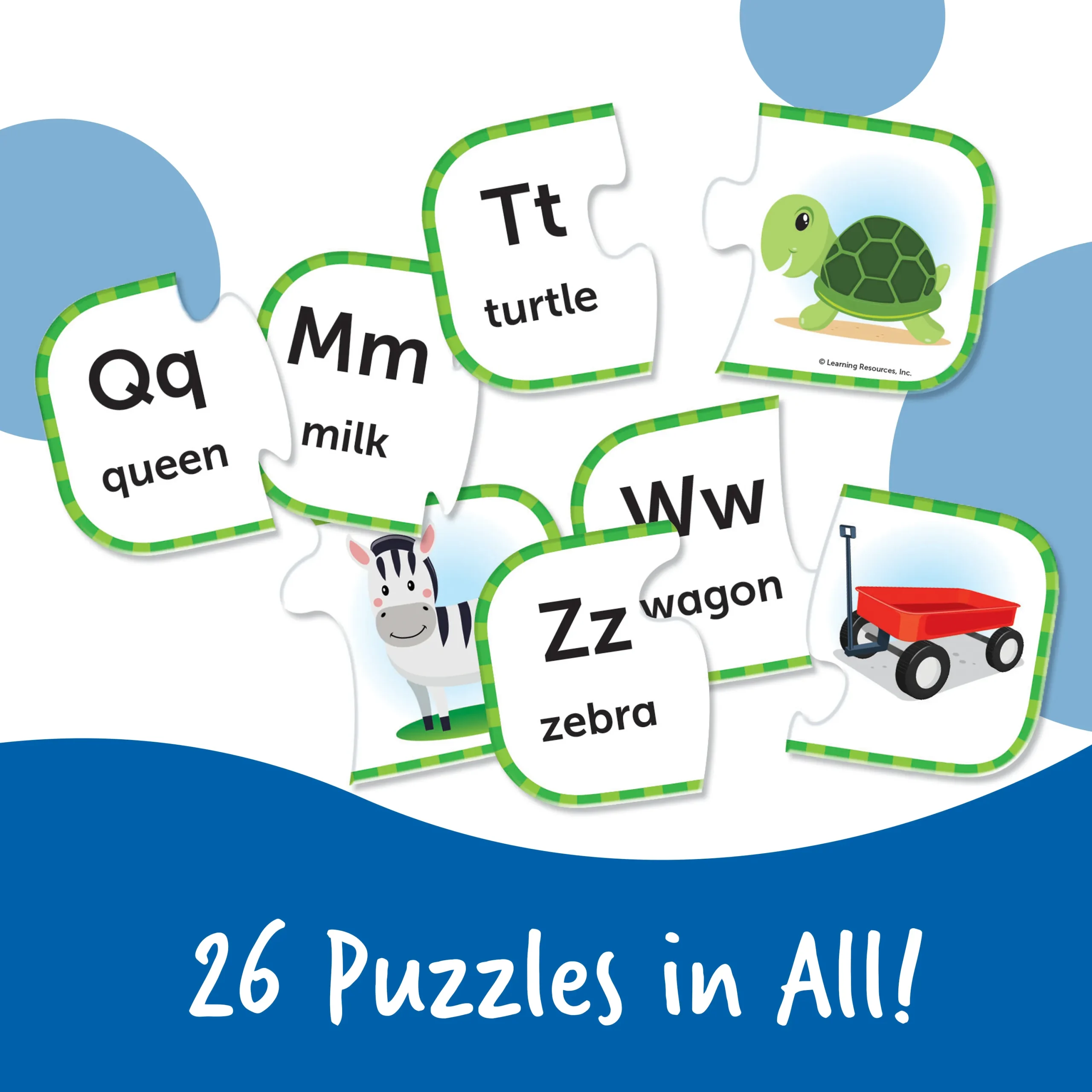 Learning Resources Puzzle ABC Puzzle Cards - Image 6