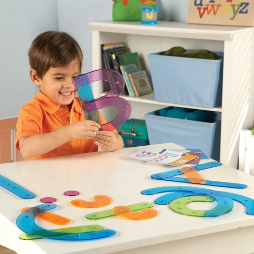 Alternative view of Learning Resources Puzzle Letter Construction Activity Set