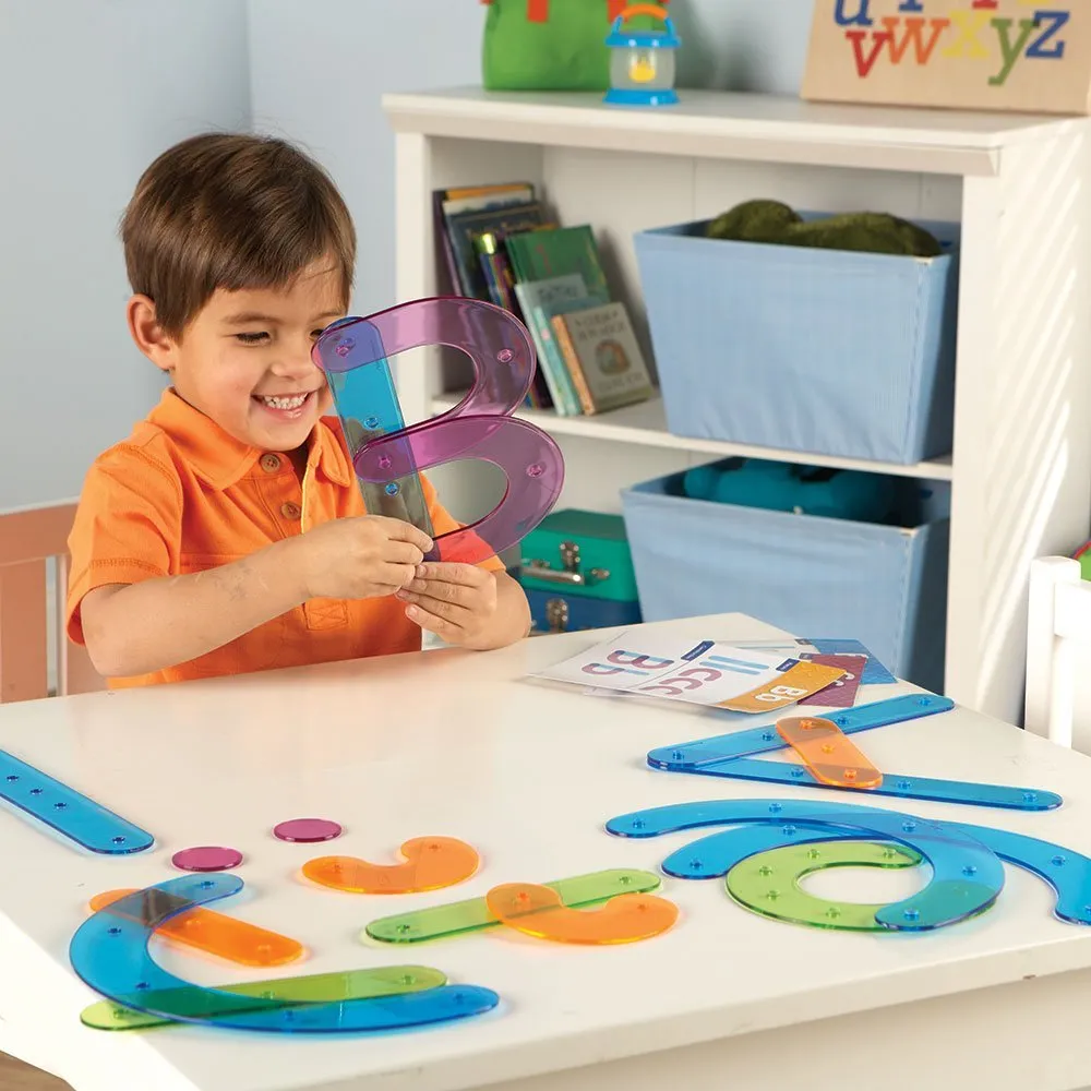 Learning Resources Puzzle Letter Construction Activity Set - Image 2