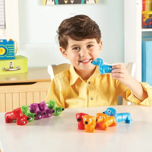 Alternative view of Learning Resources Puzzle Snap-n-Learn™ Rhyming Pups