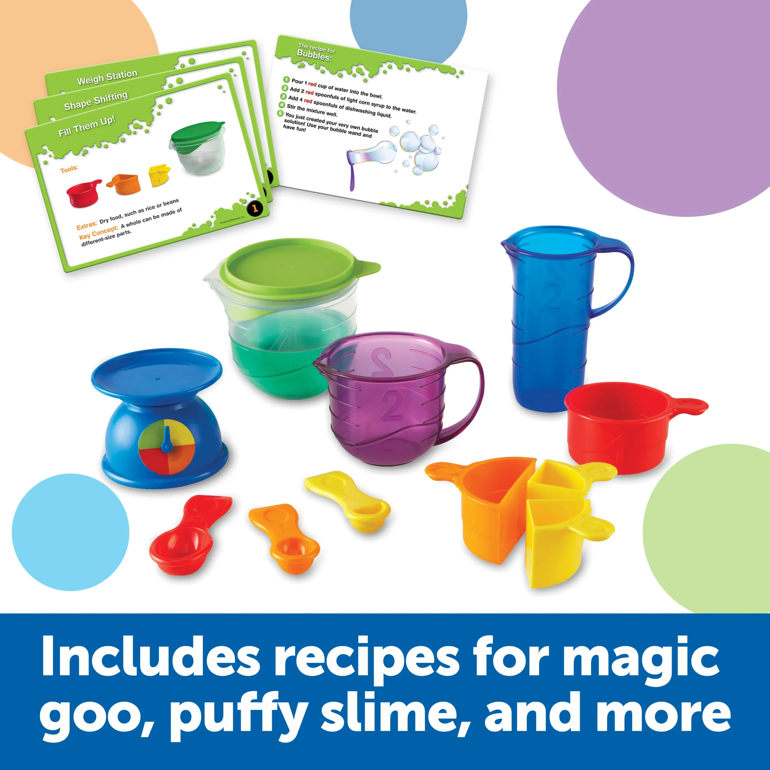 Learning Resources Puzzle Primary Science® Mix & Measure Set - Image 4
