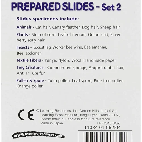 Alternative view of Prepared Slides Bundle: Set I & II