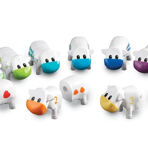 Learning Resources Puzzle Snap-n-Learn™ Counting Cows