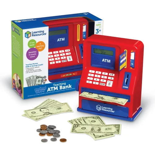 Learning Resources Puzzle Pretend & Play® Teaching ATM Bank