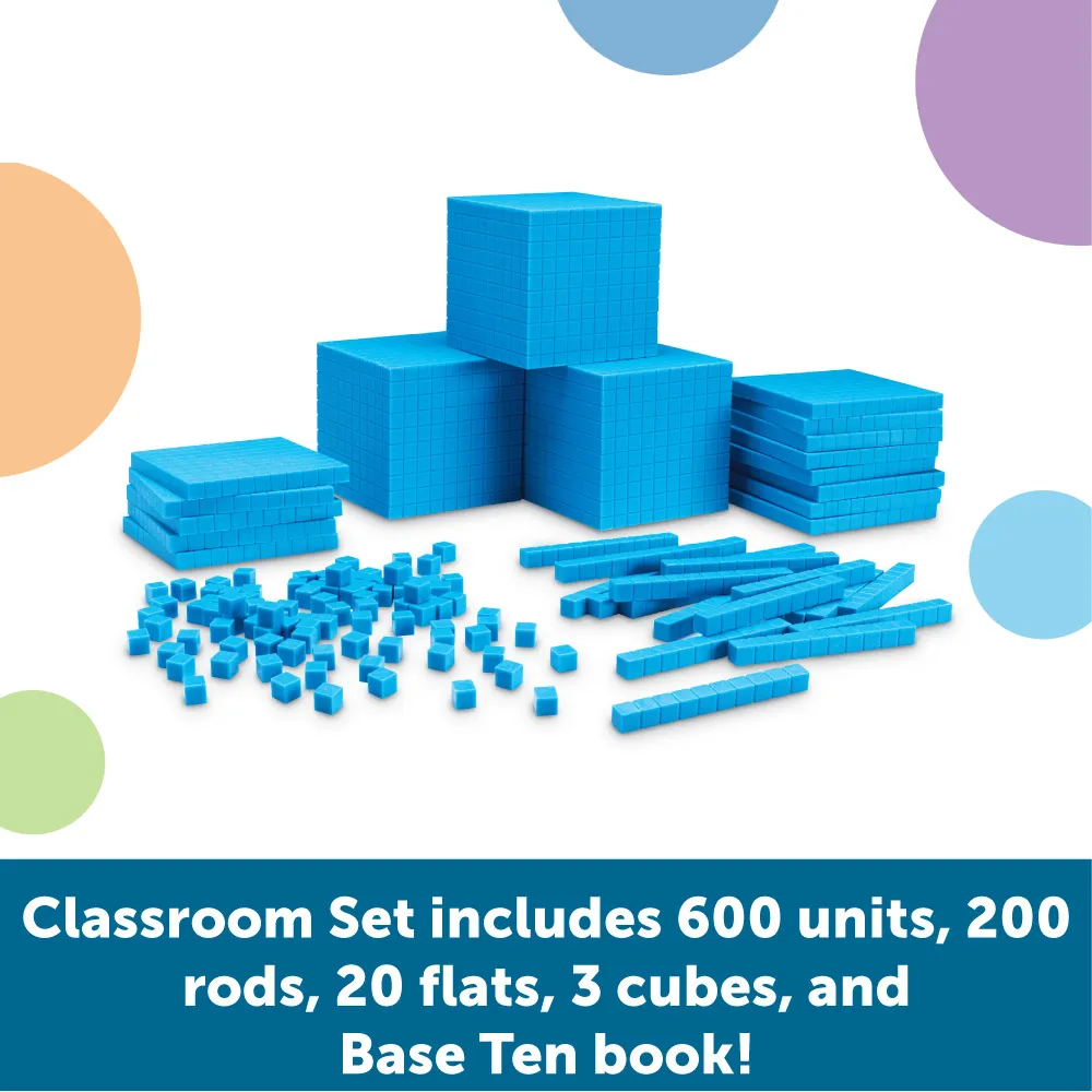Learning Resources Puzzle Base Ten Classroom Set - Image 3