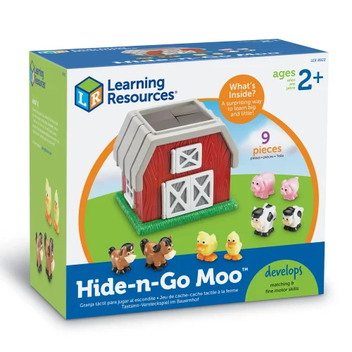 Alternative view of Learning Resources Puzzle Hide-n-Go Moo