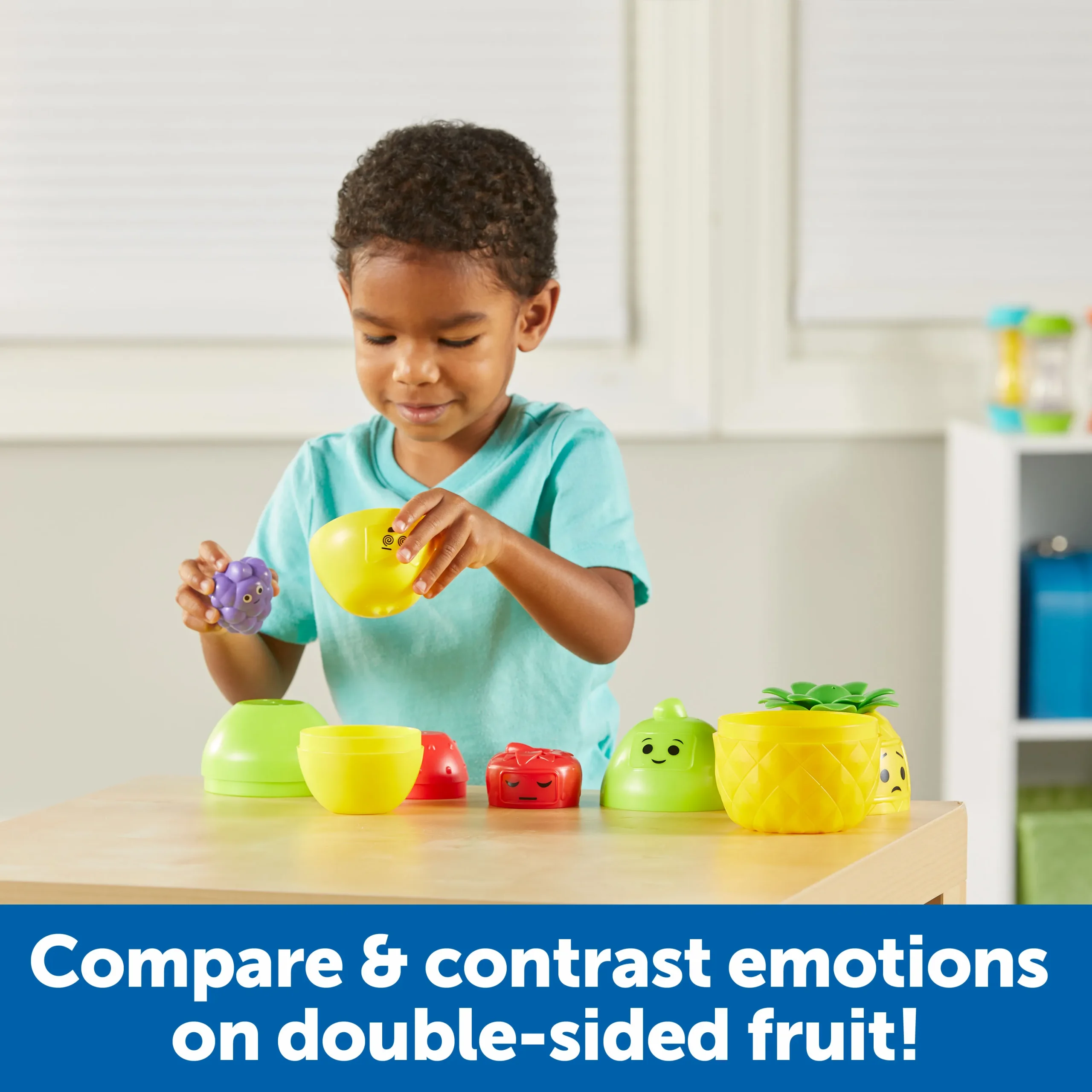 Learning Resources Puzzle Big Feelings Nesting Fruit Friends - Image 5