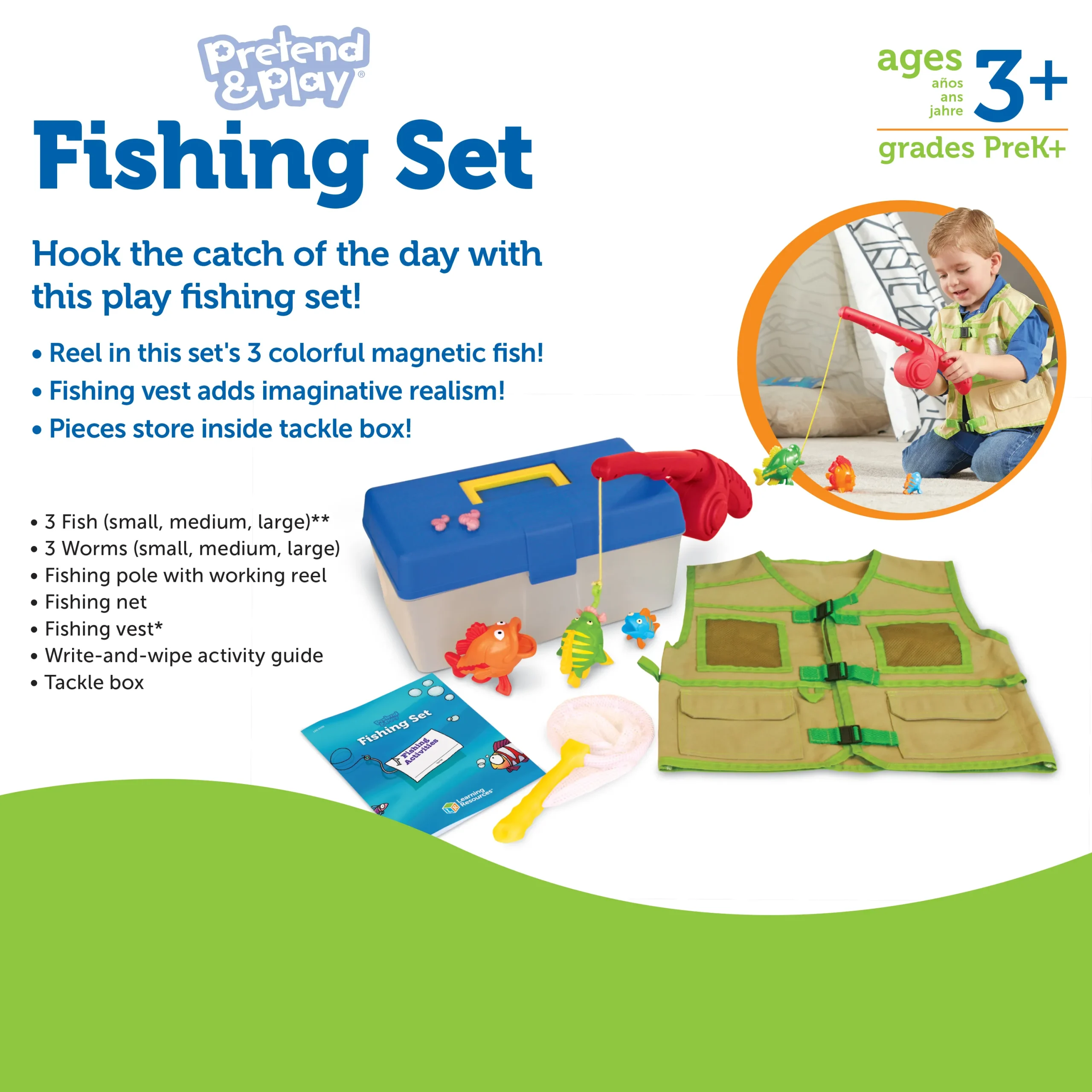 Learning Resources Puzzle Pretend & Play® Fishing Set - Image 7