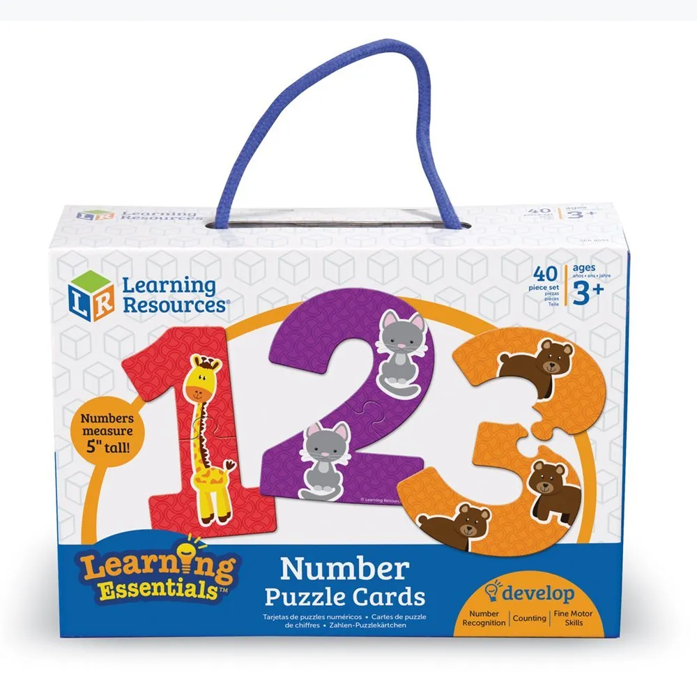 Learning Resources Puzzle Number Puzzle Cards - Image 2